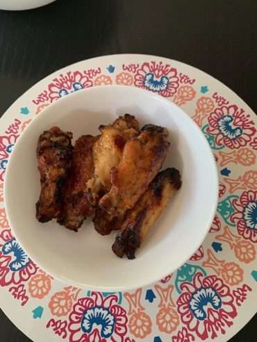 Apple and Apricot Wings