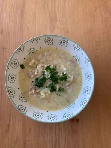 Avgolemono (Greek Lemon Chicken Soup)