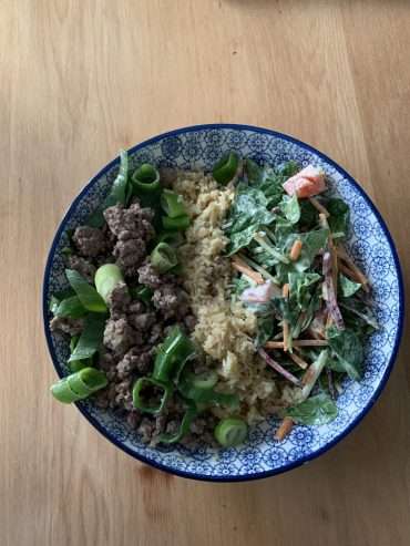 Caribbean Beef Bowl