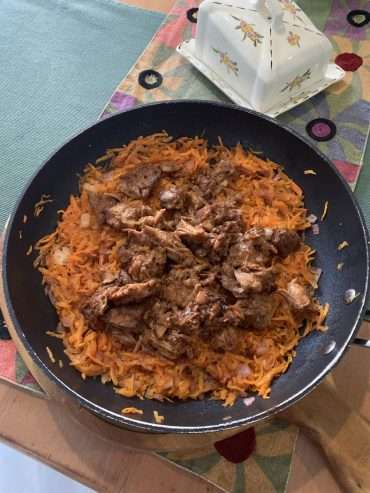 Pulled Pork with Sweet Potato Hash
