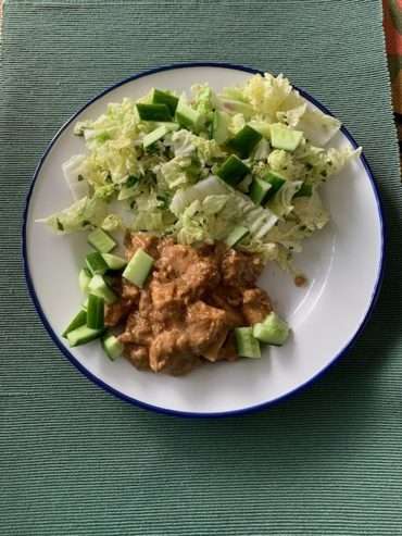Thai Peanut Satay Chicken