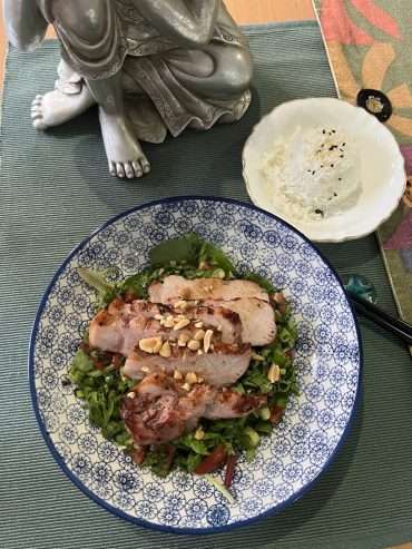 Thai Pork Salad with Keto Rice
